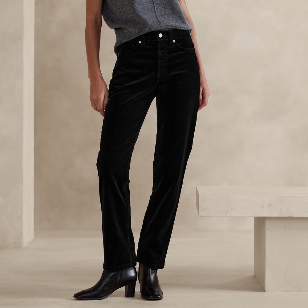 Ralph Lauren Mid-rise Straight Leg Corduroy